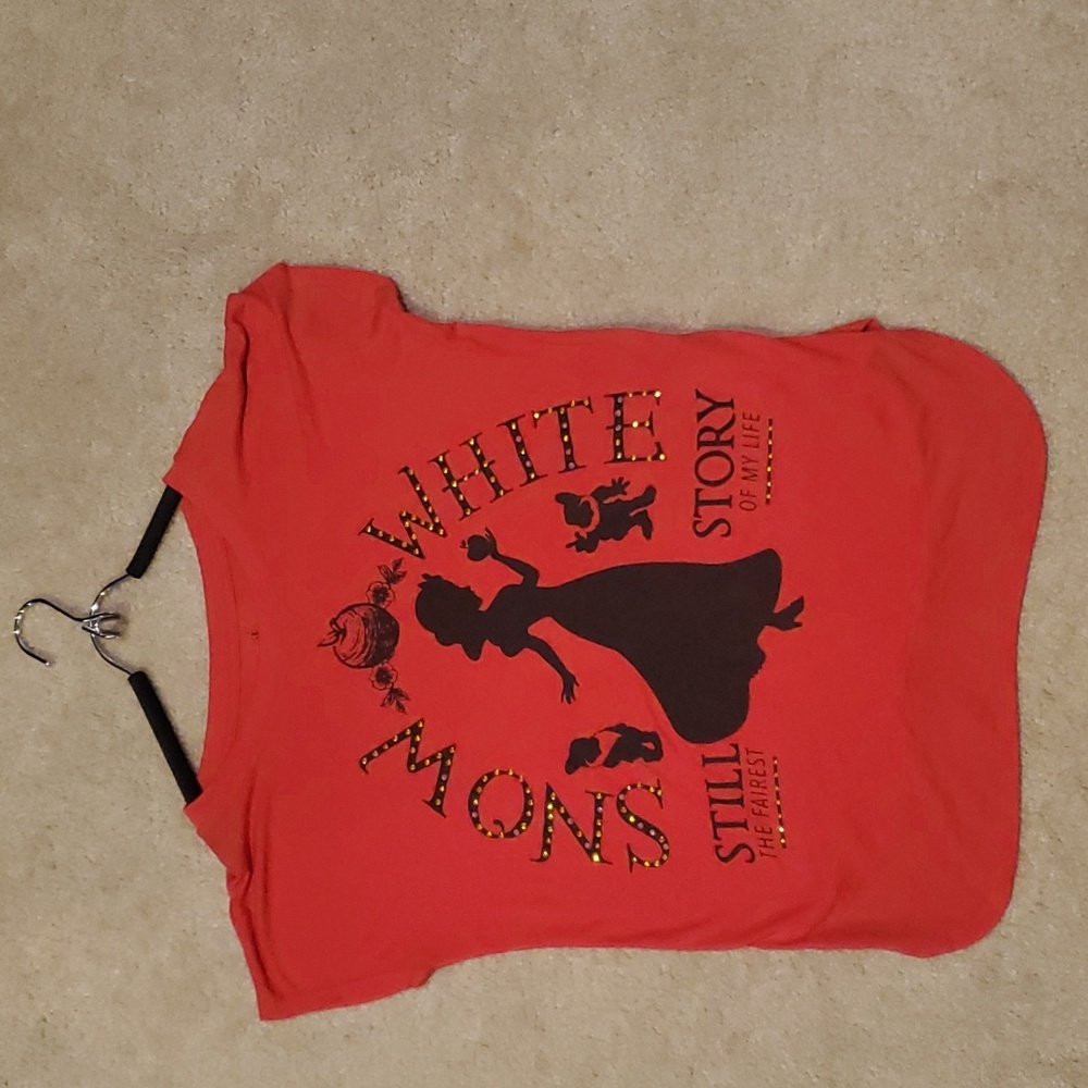 Disney‎ Snow White Rhinestone Studded Shirt